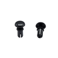 Clip de fixation en plastique pour routeur sans fil, rivet d'expansion pour équipement réseau, support de carte PCB, installation sans outil, noir