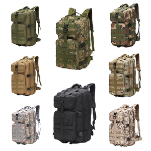 Mochila Táctica Molle de 35L, Impermeable, de Nailon, para Caza al Aire Libre, con Cierre, Cinturón con Cojín de Aire, Compacta y Multifuncional - Product Image 3