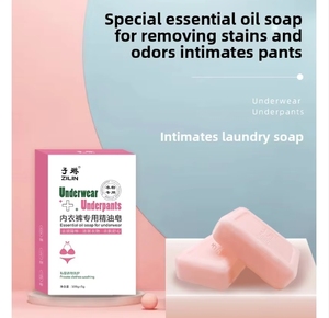 Sous-vêtements pour femmes <span class=keywords><strong>Savon</strong></span> en barre solide fourni par l'usine <span class=keywords><strong>Savon</strong></span> aux huiles essentielles parfumées fraîches pour une utilisation spéciale du linge - Product Image 5