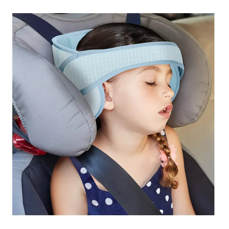 Kid/Baby Car Seat Head Support Kids And Baby Safety Neck Relief Head Support Sleep Strap with Adjustable Belt