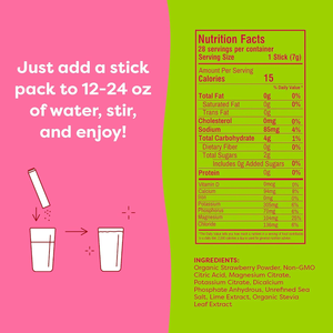 Pacchetti di Liquido Elettrolitico Naturale, Integratore Alimentare per Energia e Supporto Immunitario, Compatibile con Dieta Keto, Idratazione Effervescente - Product Image 3