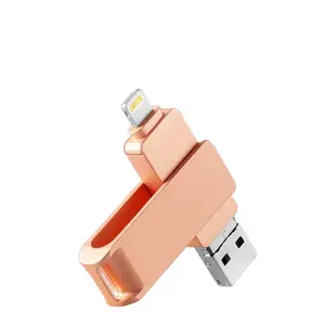 Pendrive 128 ГБ 3 в 1 для iPhone USB флэш-накопитель OTG 32GB Pendrive 3,0 Cle Usb флеш-накопитель 64Гб для iPhone /Android/планшетный ПК