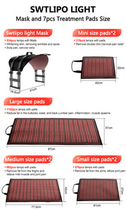 Máquina de Análisis de Piel 8 en 1 con 5232 Microchips, Doble Longitud de Onda de 635nm y 940nm, Profesional <span class=keywords><strong>para</strong></span> Adelgazamiento Corporal y Cuidado Facial - Product Image 4