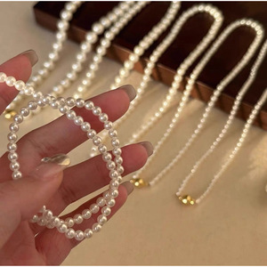Goynn X Goy Pearl Necklace AAA Grade 10mm Round Clavicle Chain Elegant Everyday Wear - Product Image 3