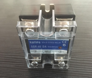 Nouveau relais industriel à l'état solide <span class=keywords><strong>SSR</strong></span> 40DA, appareil 40A /250V, 3-32vdc, une phase - Product Image 2