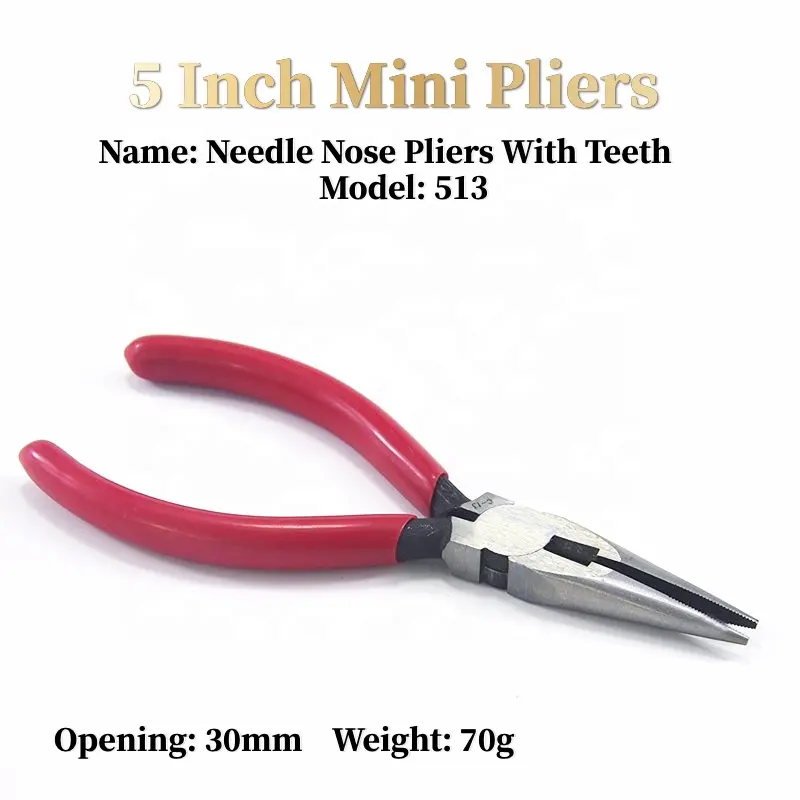 Multi Tool Electric Wire Cutter Mini Needle Long Nose Mini Jewelry Pliers 5 Inch Mini Plier For DIY Design