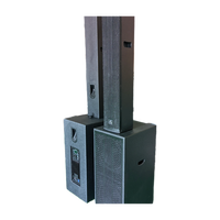 Enceinte colonne active en bois YZ 212 professionnelle haute puissance 135-199W 12 pouces, système 1.1, son surround pour événements extérieurs
