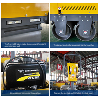 Compacteur vibrant à double tambour GZD 600 mm, autoporté, avec moteur diesel Changfa 178F