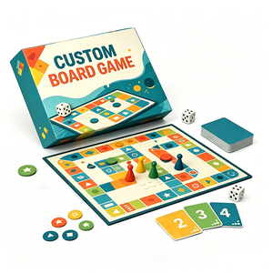 Usine d'impression de jeux de société personnalisés tout-en-un, fabricant OEM de jeux de cartes en gros, jeu de table avec boîte d'accessoires - Product Image 5