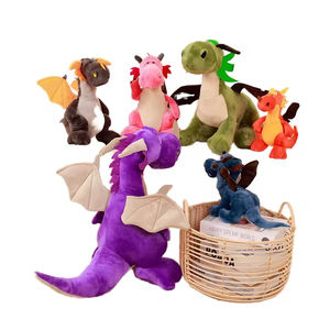 <span class=keywords><strong>Jouet</strong></span> personnalisé en peluche de dinosaure Tyrannosaurus <span class=keywords><strong>Rex</strong></span> pour enfants Dragon volant doux pour le jardin <span class=keywords><strong>Jouet</strong></span> animal en peluche apaisant pour bébé - Product Image 1