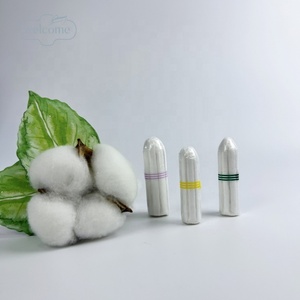 <span class=keywords><strong>Tamponi</strong></span> Organici Senza Profumo in Cotone PLA Senza Applicatore, Senza Plastica, per il Ciclo Femminile, Spedizione Gratuita - Product Image 3