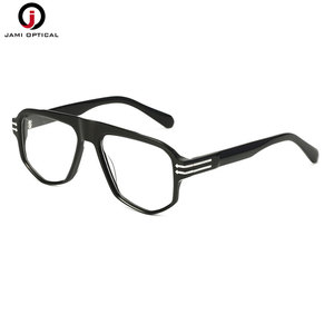 Chất lượng cao cổ điển Acetate khung biểu tượng tùy chỉnh quá khổ khung quang người đàn ông kính quang học - Product Image 4