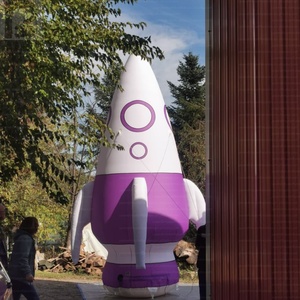 Modèle <span class=keywords><strong>de</strong></span> fusée gonflable sur mesure, vaisseau spatial géant, navette spatiale, modèle publicitaire pour événement sur le thème <span class=keywords><strong>de</strong></span> l'espace, festival, scène, exposition, décoration - Product Image 1