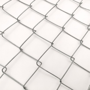 Heavy Duty <strong>Diamond</strong> <strong>Shape</strong> Cyclone Wire Mesh <strong>Chain</strong> <strong>Link</strong> Fence Hot Dip Galvanized Farm Fence for Courts and Fields Metal Frame - Product Image 5
