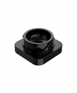 5ML 9Ml Square Cube Black White Concentrate <strong>Glass</strong> Jars <strong>Containers</strong> CR Flower Oil <strong>Glass</strong> <strong>Container</strong> Jar with Child Resistant <strong>Lid</strong> - Product Image 6