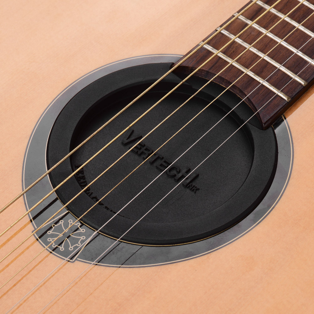 Gummiverdeckung für Klanglochausschnitt von akustischen Gitarren