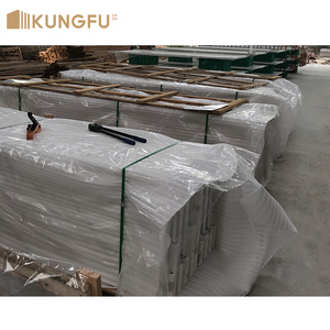 Chất lượng calacatta Trắng prefab thạch anh bàn đá nhân tạo thạch anh tấm cho nhà bếp Bàn phòng tắm Vanity Tops - Product Image 5