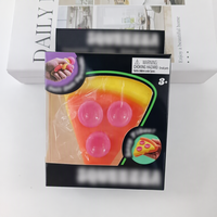 Nouveauté 2026 Jouet Squishy Pizza en PU 8,5x9cm à Remontée Lente Anti-Stress Sensoriel à Presser 14+ Ans Filles Garçons Couleurs