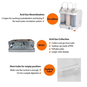 Máy phân tích kjeldahl tự động k9860 với chưng cất và chuẩn độ cho thực phẩm 0.1mg - 200mg N - Product Image 5