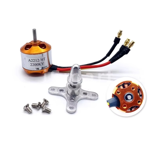ZYSY A2212 Brushless Motor 930KV 1000 1400 2200 2450 2700 For RC Drone Aircraft Plane Multi-copter