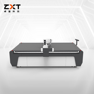 0.1mm Precision 30% <b>Waste</b> Reduction ZXT Tarpaulin Industry Inflatable Membrane Structure Digital Flatbed Cutter - Product Image 5