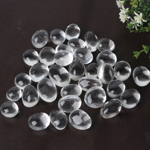 Pierres roulées en quartz rose et quartz clair en gros – Pierres de guérison naturelles en cristal de quartz - Product Image 3