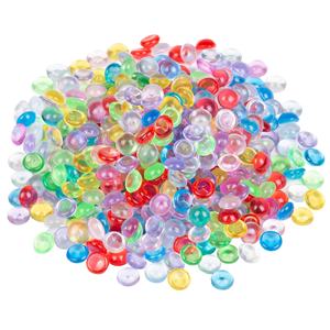 Accessoires de bricolage de qualité supérieure, boue de cristal, colle à bulles, jouet à presser bruyant, perles de slime acrylique multicolores - Product Image 4