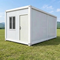 Maison conteneur mobile intégrée STC de 20 pieds, extensible, préfabriquée, module mobile, salon détachable pour complexe hôtelier