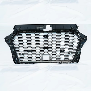 Grille en fibre de carbone ABS style RS3 pour Audi A3 8V.5 S3 ACC 2017-2019. |   Haute qualité |   Installation facile |   Nouveau - Product Image 4