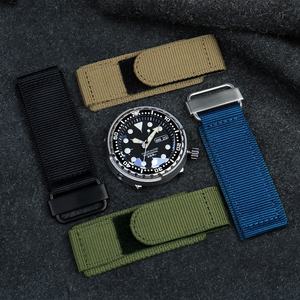 <span class=keywords><strong>Bracelet</strong></span> Universel de <span class=keywords><strong>Montre</strong></span> Homme <span class=keywords><strong>22mm</strong></span> 24mm, Nouveau Bandeau en Toile Nylon pour Seiko - Product Image 2