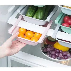 Cassetto retrattile tipo frigorifero scatola di immagazzinaggio contenitore per alimenti per alimenti