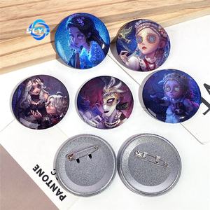 ป้ายเหล็กเจาะรูปอนิเมชั่นแบบสองหยวนขนาดเล็กขนาด58มม. - Product Image 2