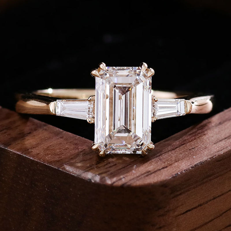 แหวนเพชรแล็บทองแท้ 18k