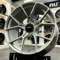 Jantes forgées FHJ Custom Imitate Center Lock pour 996 997 991 992 5*130 911 718 Spyder Taycan 6061T6 en alliage d'aluminium forgé