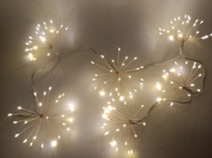 LED de fuegos artificiales chispa microwire lightchain batería operado - Product Image 6