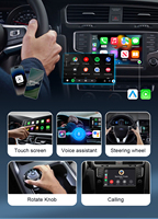 Boîte Ai CarPlay Carsmart Android 16 avec écran tactile, fonction de télécommande sans fil CP-808