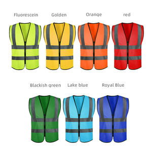 <span class=keywords><strong>Gilet</strong></span> de sécurité haute visibilité multicolore pour hommes et femmes, léger et respirant, pour les géomètres, les ingénieurs et la construction - Product Image 3