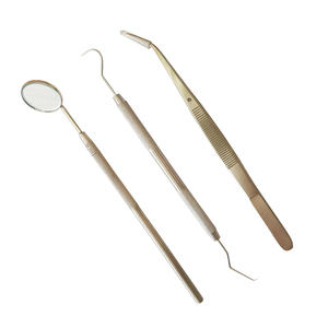 Juego de Instrumentos Dentales Profesionales de Acero Inoxidable de Primera Calidad para Cirugía Oral, Fuente de Alimentación Manual, Juego de Implantes Multiusos en Oferta - Product Image 1