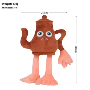 Tung Tung Tung Sahur Shark Doll New American Shanhaijing Peluche Jouet Brodé Techniques pour le Soulagement du Stress - Product Image 5