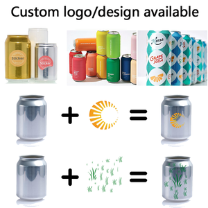 Nueva llegada Venta caliente Etiqueta personalizada Estándar 250 330 500ml OEM Precio al por mayor Prime Aluminio Latas de bebidas - Product Image 2