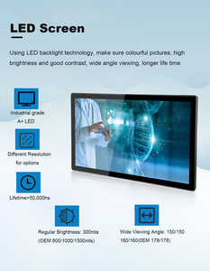 10.1 "12.1" 15.6 "18.5" 21.5 "27" צרים מוטבעים מגע תעשייתי זול - Product Image 4