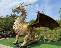 Statue de Dragon Animatronic Statue de Dragons Géants Personnalisée Vente d'Usine Kawah