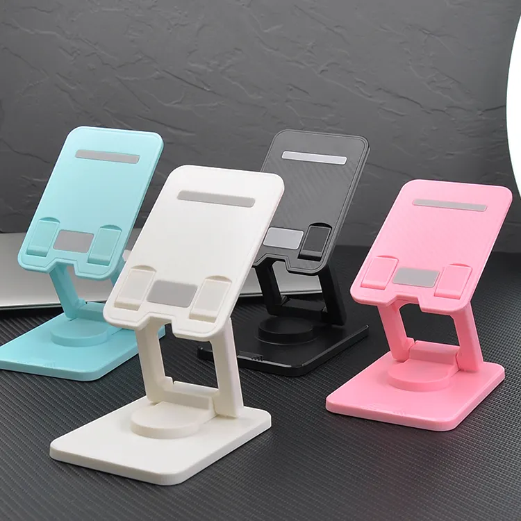 Factory Price Adjustable Desktop Cell Phone Holder Hot Foldable Mobile Tablet Phone Mount Mobile Phone Stand For All Smartphones