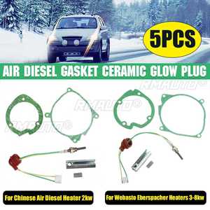 <b>12V</b> 2KW/5-8KW Diesel Parking Heater Ceramic Glow <b>Plug</b> W/Gaskets Kit for Webasto Eberspacher Heaters - Product Image 1