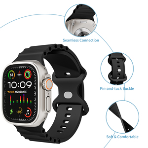 Leo núi thể thao Silicone Ultra 2 có thể điều chỉnh 42/44/45/49mm sang trọng thoáng khí dây đeo cổ tay cho Apple xem 7/8/9 đại dương xem ban nhạc - Product Image 2