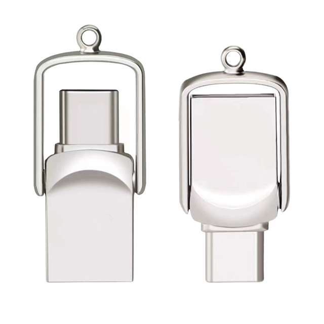 Super Mini USB 2.0 Type C USB3.0 Flash Drive 16GB 32GB 64G Memory Metal New Stock