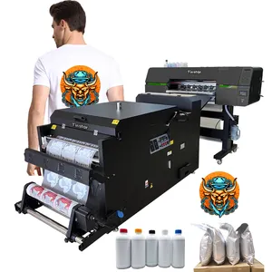 Yinstar A2 Printer Dtf 60cm, Format besar langsung ke mesin cetak Transfer Film Printer DTF