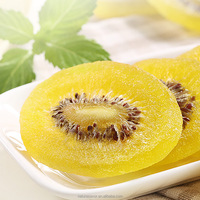 Precio al por mayor: Rodajas de kiwi natural puro, dulce y suave, deshidratadas en almíbar, producto de aperitivo con sabor dulce, OEM