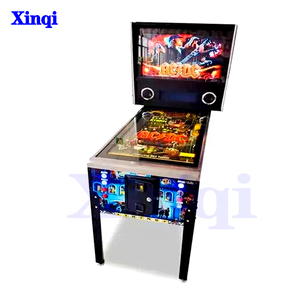 Venta al por mayor máquina de pinball virtual de 43 pulgadas 32 "1200 Juegos 4K aleta automática de madera 220V Arcade rompecabezas moneda pago avanzado - Product Image 3
