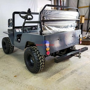 ATV <b>TRAILER</b> GARDEN FARM With Removable Steel Side Panels - Product Image 3